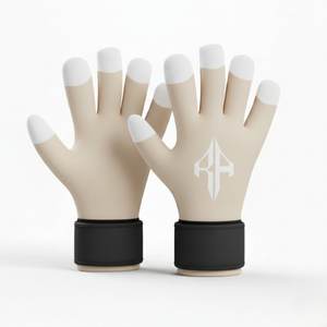 Gants de gardien de but respirants de haute qualité, unisexes, matériau personnalisé en PU, protection des doigts et du pouce, par RIVIAN ATLANTIC - Product Image 1