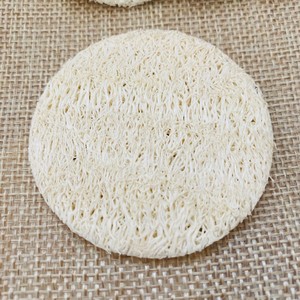 Esponjas para el cuidado de la piel, esponja redonda natural para el baño corporal, limpieza facial - Product Image 5