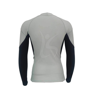 เสื้อแรชการ์ดแขนยาวผู้ชายแบบสั่งทำขายส่งจากโรงงานพร้อมพิมพ์โลโก้ ดีไซน์สวยที่สุด - Product Image 6