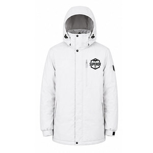 <b>Men's</b> Premium Winter Parka Coat with Adjustable Drawstring Hood, <b>Soft</b> Lining, Durable Fabric and High Quality Stitching - Product Image 1