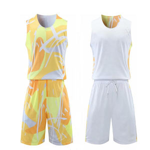 New Arrival Best Selling Reversible Basketball Uniform <b>Top</b> Trending Latest Design Reversible Basketball Uniform - Product Image 1
