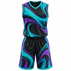 Uniformes de Baloncesto con Logotipo Personalizado, Ropa de Baloncesto Transpirable y Cómoda - Product Image 1