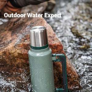 Bouteille isotherme en acier inoxydable à isolation sous vide pour les voyages en voiture, avec une rétention de chaleur longue durée - Product Image 3