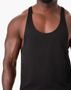 Camisetas sin mangas de poliéster/algodón para hombre al por mayor 2026, transpirables, personalizables, precios bajos, 180 gramos, estilo urbano. - Product Image 5
