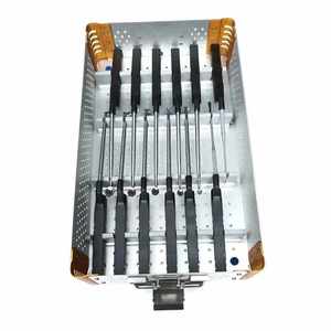 ชุดเครื่องมือผ่าตัดขนาดเล็ก Astrin แบบใช้ซ้ำได้ 12 ชิ้น พร้อมถาด สำหรับสัตว์เลี้ยง สแตนเลสสตีล อุปกรณ์การแพทย์ - Product Image 5