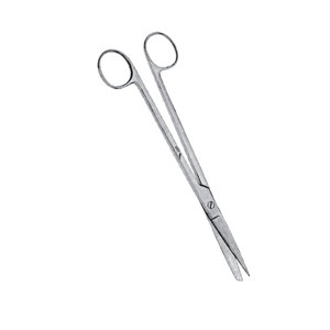 Ciseaux chirurgicaux Sims 20 cm (8 pouces) en acier inoxydable, certifiés CE, pour la chirurgie générale, classe I - Product Image 4