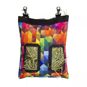 Bolsa de Heno de Alimentación Lenta Abierta de Poliéster de Alta Calidad para Caballos, 50x20x40cm - Product Image 6