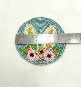 Pailles à boire de luxe faites à la main avec perles, réutilisables, écologiques, lavables, accessoires de bar pour usage domestique - Product Image 2