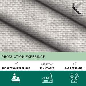 Tela de Mezcla de Algodón y Lino de 220 g/m², Teñida Reactivamente, para Prendas Sostenibles, Fabricante de Telas - Product Image 5