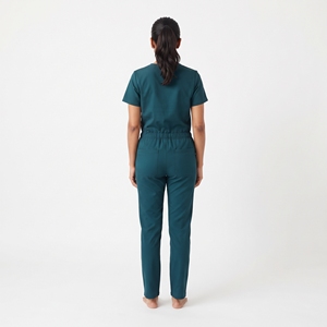 Women's Custom Hospital <b>Nursing</b> <b>Uniform</b> Set Medical Scrubs Surgical Workwear Healthcare Top and Pants - Product Image 2