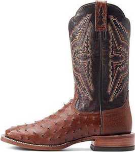 Botas Vaqueras de Cuero Bordadas a Mano de Primera Calidad - Botas Largas Occidentales Personalizadas al por Mayor - Product Image 1