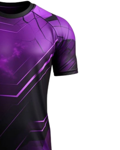 <b>Mens</b> Performance Athletic T-<b>Shirt</b> 100% Cotton Breathable <b>Stretch</b> Quick Dry Lightweight Gym Running Training Fitness Workout - Product Image 4