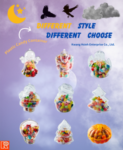 Boîte de rangement pour bonbons Kwang Hsieh Ghost en plastique transparent moulé par injection, qualité alimentaire, écologique, réutilisable, capacité 0-1L - Product Image 5
