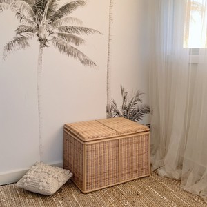 Competitive price <b>container</b> <b>box</b> trunks rattan trunk top selling storage chest large hamper baskets - Product Image 4