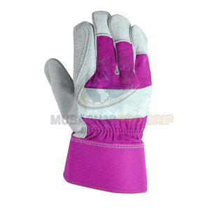 Premium Leather Finish Canadian Rigger Gloves Anti-Slip Heat Resistant Durable Breathable Features for Industrial Applications - Product Image 3