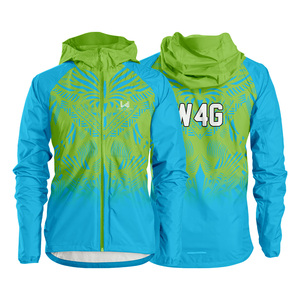 Manufacturer Sublimated Hooded Zip Windbreaker <b>Jacket</b> Eco Friendly Nylon Coated <b>Lightweight</b> <b>Rain</b> Sports <b>Jacket</b> - Product Image 6