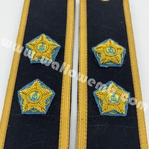 Épaulettes de grade réglables personnalisées de qualité supérieure 2026 du Royal Brunei pour uniformes d'officier - Product Image 5