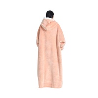 Sudadera con capucha extragrande de invierno para mujer, forrada, de lana y viscosa, con mangas abullonadas, suave y sedosa, cortavientos