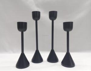 Juego de candelabros de Metal de granja antigua, Decoración de mesa hecha a mano personalizada para fiestas de cumpleaños de Navidad para el hogar - Product Image 2