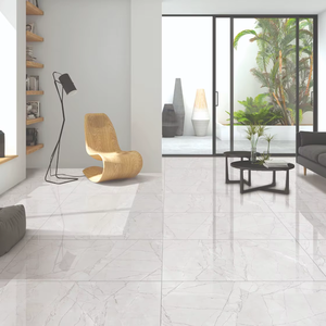 Azulejos Modernos de Porcelana Blanca Oceánica para Piso y Pared, Acabado Mate, Resistentes al Ácido, Losas Interiores para Villas y Hospitales, 60x120 CM - Product Image 1