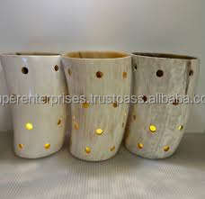 Affordable Horn Candle Stand and Dining Table Decor Pillar Scented Candle <b>Holder</b> Drinking Horn Votive for Christmas Decorations - Product Image 3