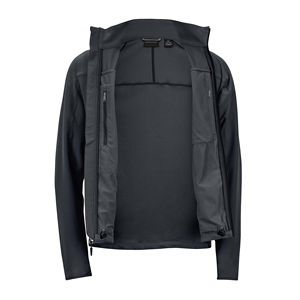 Veste imperméable respirante à capuche pour homme avec fermeture éclair avant, coupe-vent, imperméable pour la randonnée et le camping en plein air, grandes tailles disponibles - Product Image 2