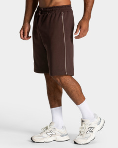 Shorts de sport en coton respirant pour hommes |   Shorts de sport athlétiques pour la course à pied avec ligne contrastée |   Vêtements de sport décontractés - Product Image 1