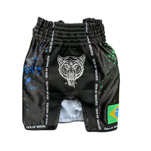 Professional Boxing MMA Kickboxing Muay Thai Training Shorts for Adult <b>Boys</b> 100% Polyester Breathable Boxing Shorts - Product Image 4