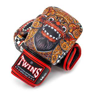 Professional Twins Sparring Gloves 16 Oz <b>Strap</b> Closure Adult Martial Arts Twins Gears Cowhide Leather UV Protection Twins Gloves - Product Image 5
