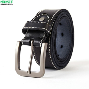Ceinture en cuir de vache avec boucle en alliage IMBOYS pour homme, style western cowboy - Durable et écologique - Product Image 2
