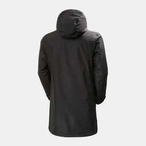 Chaqueta de Invierno Impermeable con Capucha y Cremallera, Negra Sólida, con Bolsillos Inferiores, para Windsurf y Actividades al Aire Libre, Venta al por Mayor Personalizada - Product Image 5