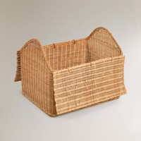 Maison en osier tressé à la main pour poupées meilleure vente enfants enfants tout-petits jouets 100% maisons de poupée en rotin naturel