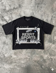 Camisetas de Alta Calidad con Serigrafía, Hombros Caídos, Tela Suave, Estilo Urbano, Fabricante de Camisetas de Algodón Extra Grandes Personalizadas - Product Image 5