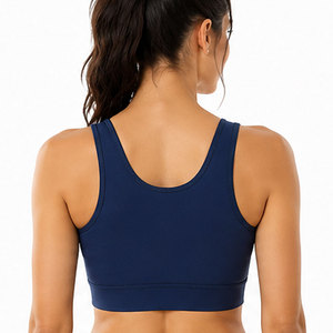 Sujetador Deportivo para Mujer, de Alto Impacto, Acolchado, con Tirantes Ajustables, Transpirable, de Malla, Sin Costuras, para Yoga, Running, Gimnasio, Ejercicio - Product Image 3