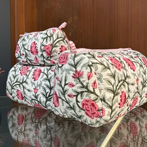 Bolsa de Cosméticos Práctica y Elegante, Solución de Almacenamiento para Artículos de Belleza, Bolsas de Maquillaje Vintage Indias en Venta - Product Image 2