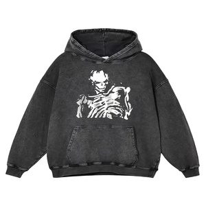 Sudadera con Capucha para Hombre, 100% Algodón, Calidad Premium, Estilo Vintage, Ropa de Invierno, Color Único, Nuevo Diseño, Gran Venta - Product Image 1