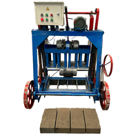 Machine à fabriquer des briques autobloquantes portables pour blocs de pavage creux en ciment