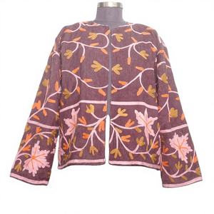 Chaqueta Cotrise Bordada al por Mayor de Primera Calidad, Chaqueta Étnica para Niñas, Otoño Invierno, Elegante, Tradicional, Transpirable y Ecológica - Product Image 1