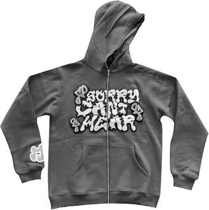 Sudadera Corta Estilo Streetwear Personalizada al por Mayor, Sudadera Vintage para Hombre con Estampado 3D Puff, Sudadera Boxy para Hombre de 500 g/m² - Product Image 3