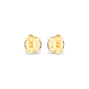 Boucles d'oreilles en or massif 14K 9K 10K 18K avec diamants de laboratoire certifiés IGI, fabricant de bijoux fins éthiques RJC ODM OEM, vente en gros EA501918 - Product Image 4