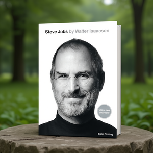 Steve Jobs par Walter Isaacson, livre broché personnalisé avec couverture souple, impression de livres - Product Image 3