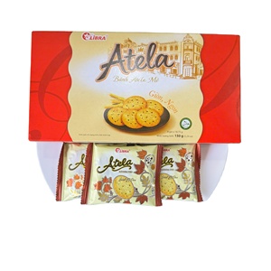 Dulce semilla de sésamo crujiente galletas 150G delicioso bocadillo crujiente de Vietnam OEM fabricante - Product Image 6