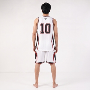 Uniforme de baloncesto atlético que ofrece comodidad transpirable, construcción de primera calidad y movilidad superior para el juego competitivo. - Product Image 2