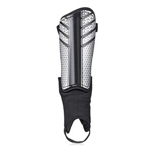 Best Selling Cowhide Shin Guard for Martial Arts Training Customisable Full Leg Fitness Safety Gear with Top Design - Product Image 2