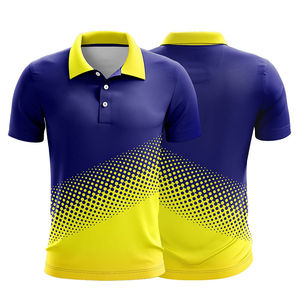 Camisetas polo para hombre, camiseta polo de tela transpirable para hombre, ropa de verano, camiseta polo cómoda que absorbe la humedad, tela de alto rendimiento - Product Image 3
