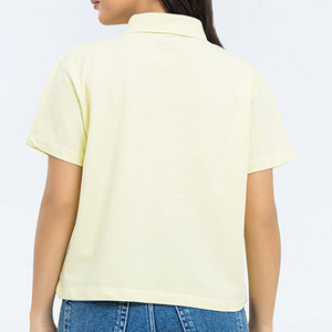 เสื้อโปโลผู้หญิงแบรนด์ส่วนตัว พร้อมบริการสกรีนโลโก้ตามสั่ง สำหรับการค้าระหว่างประเทศและห่วงโซ่อุปทานขายส่งขนาดใหญ่ - Product Image 6