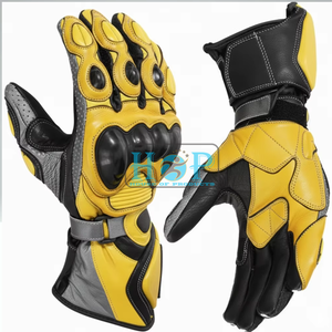 Guantes de Motocross para Motocicleta, Guantes Protectores con Palma Reforzada, Tejido Transpirable, Protección para Nudillos, Ajustables - Product Image 2