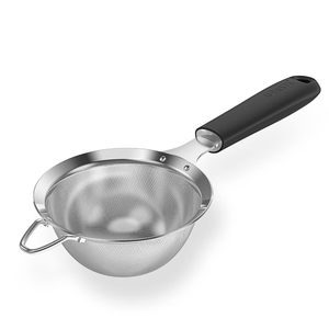 Stainless Steel Fine Mesh Strainer with Handle Kitchen Sieve Colander for Tea Coffee Soup Sauce Noodles Fruits <b>Vegetables</b> - Product Image 1