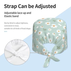 OEM High Quality Custom Medical <b>Scrub</b> <b>Caps</b> Cotton Blends Quick Dry Breathable Comfortable Needle Detection Doctors Hospital - Product Image 5