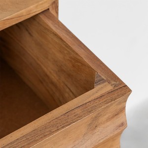 Mesita de noche flotante de madera de acacia Vandana Nova Stellar - Product Image 5